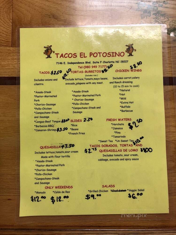 Tacos El PotosinO - Charlotte, NC