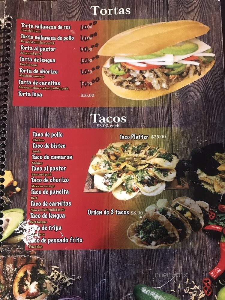 Tacos Mario's - Peekskill, NY menu_pic