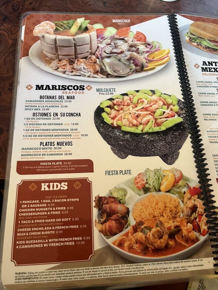 Tacos Y Mariscos La Fuente - Bellflower, CA menu_pic