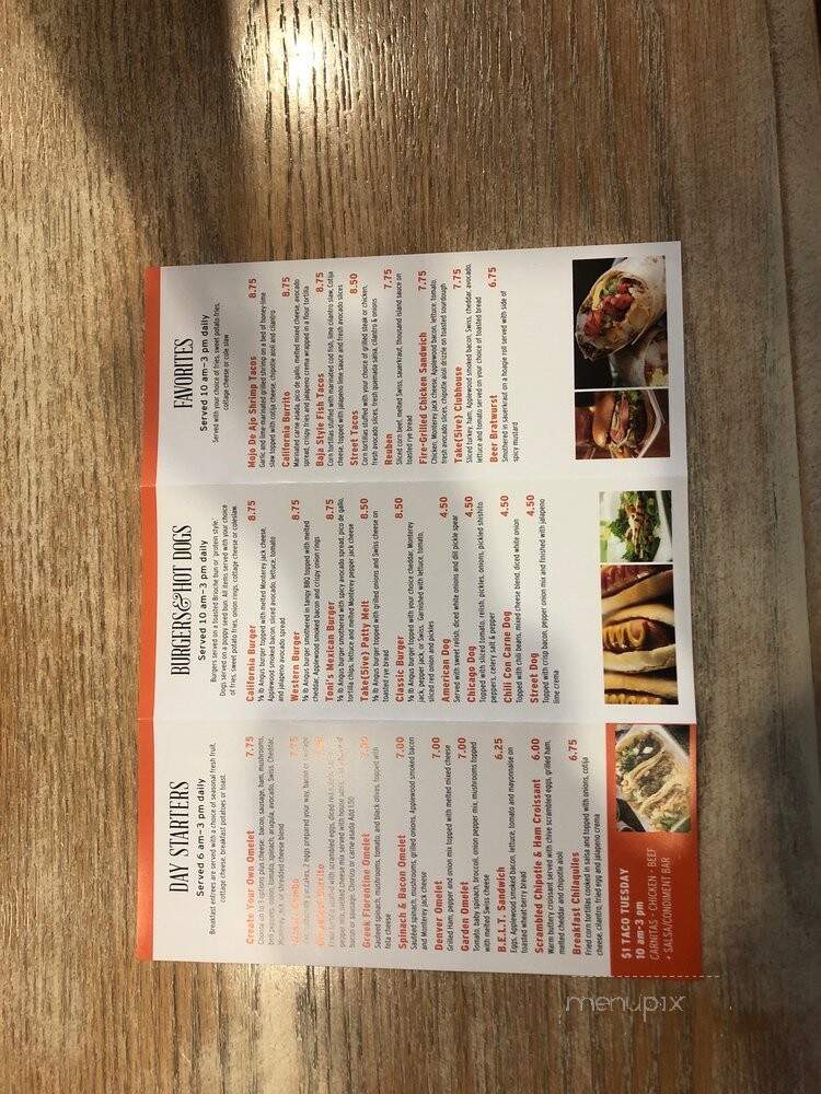 Take 5ive Grille & Bar - Cypress, CA menu_pic