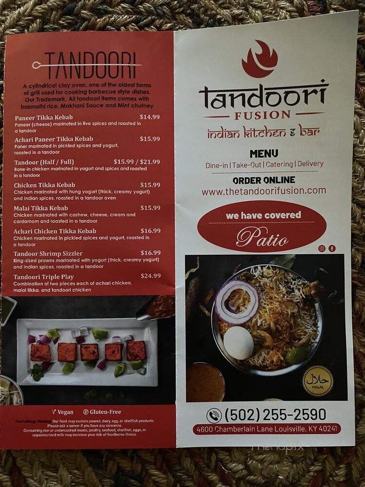 Tandoori Fusion - Louisville, KY