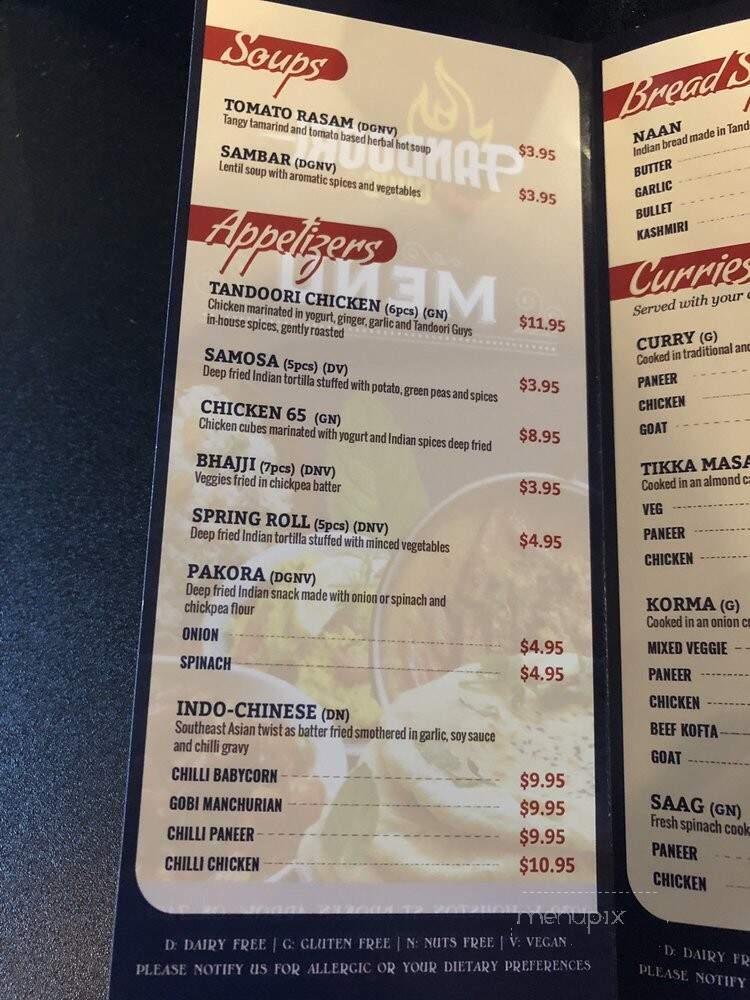 Tandoori Guys - Broken Arrow, OK menu_pic