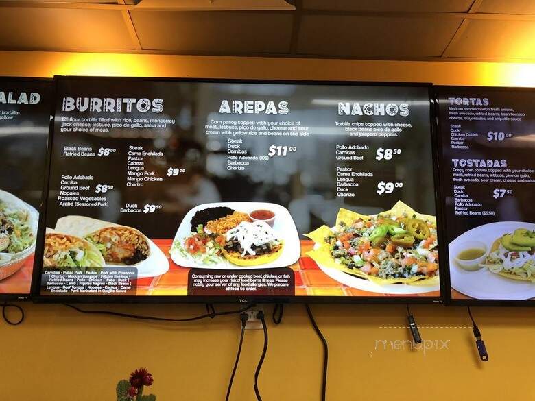 Taqueria Cinco - Groton, CT menu_pic
