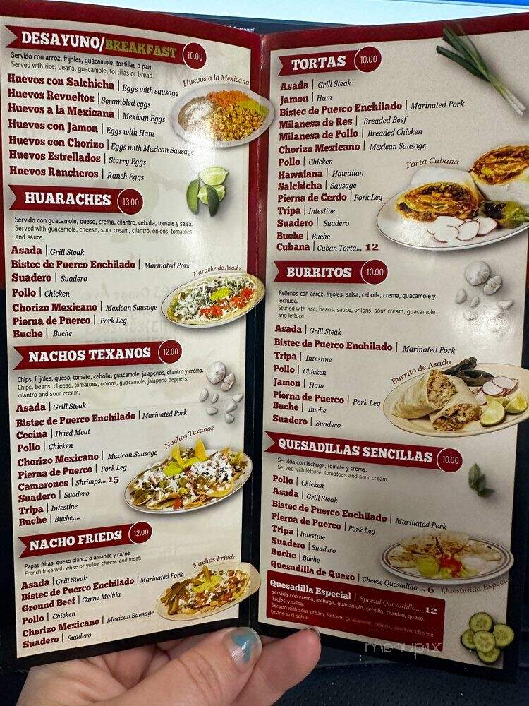 Taqueria El Poblano - Kansas City, KS menu_pic
