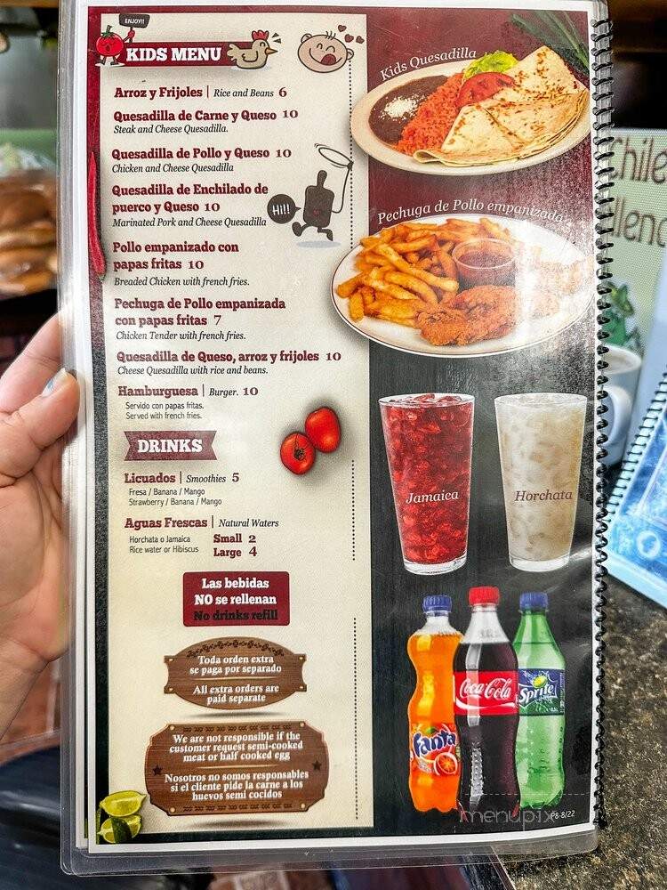 Taqueria El Poblano - Kansas City, KS menu_pic