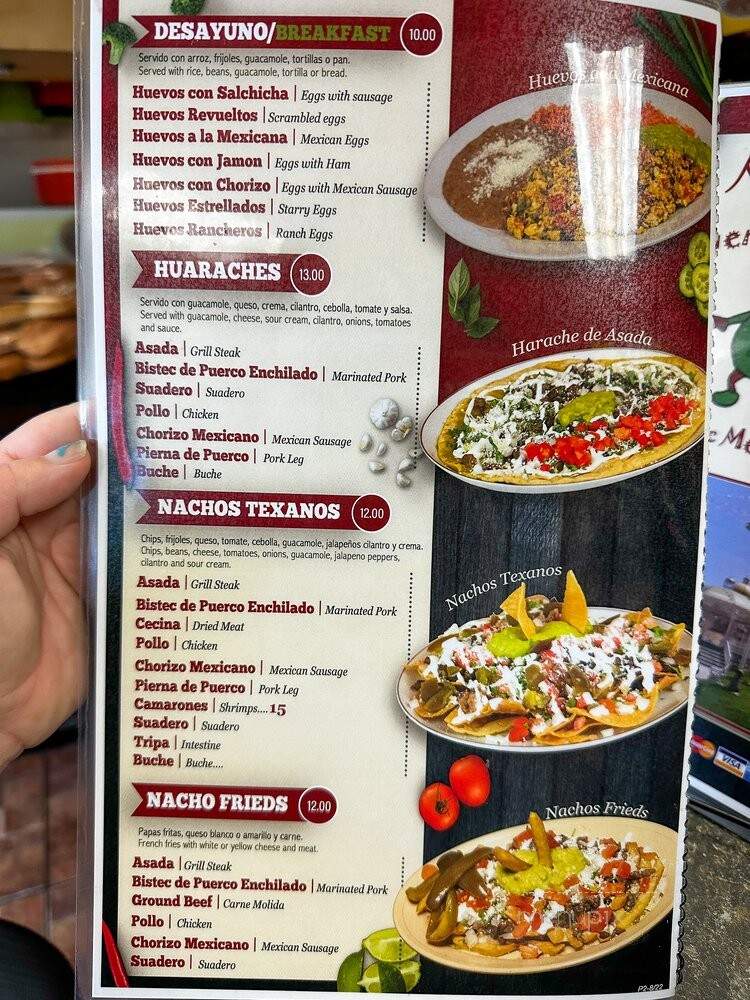 Taqueria El Poblano - Kansas City, KS menu_pic