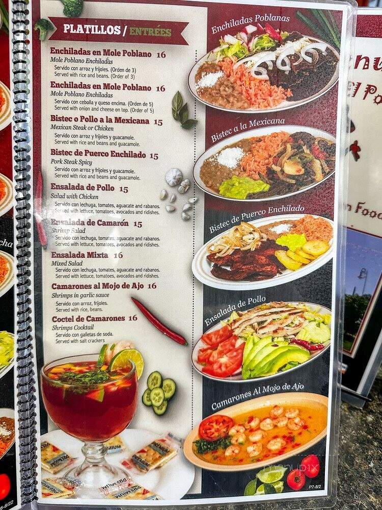 Taqueria El Poblano - Kansas City, KS menu_pic