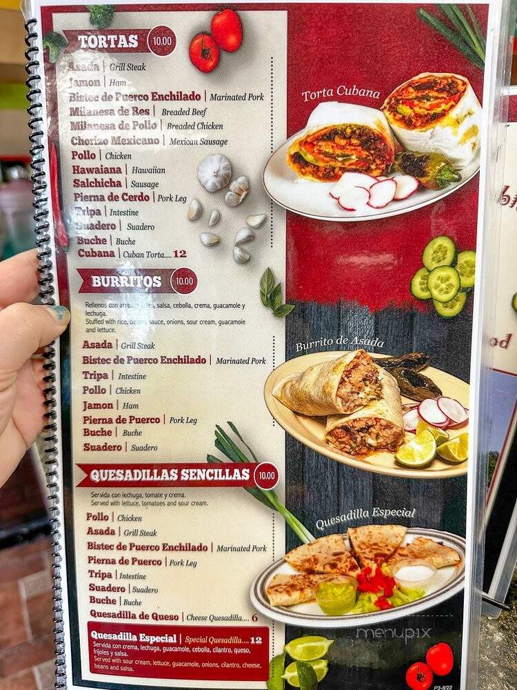 Taqueria El Poblano - Kansas City, KS menu_pic