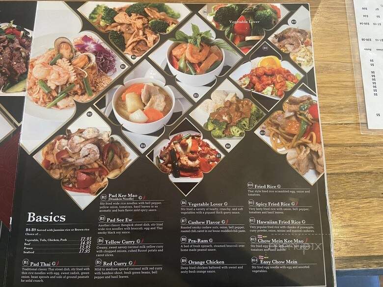 Taste of Bangkok - Happy Valley, OR menu_pic