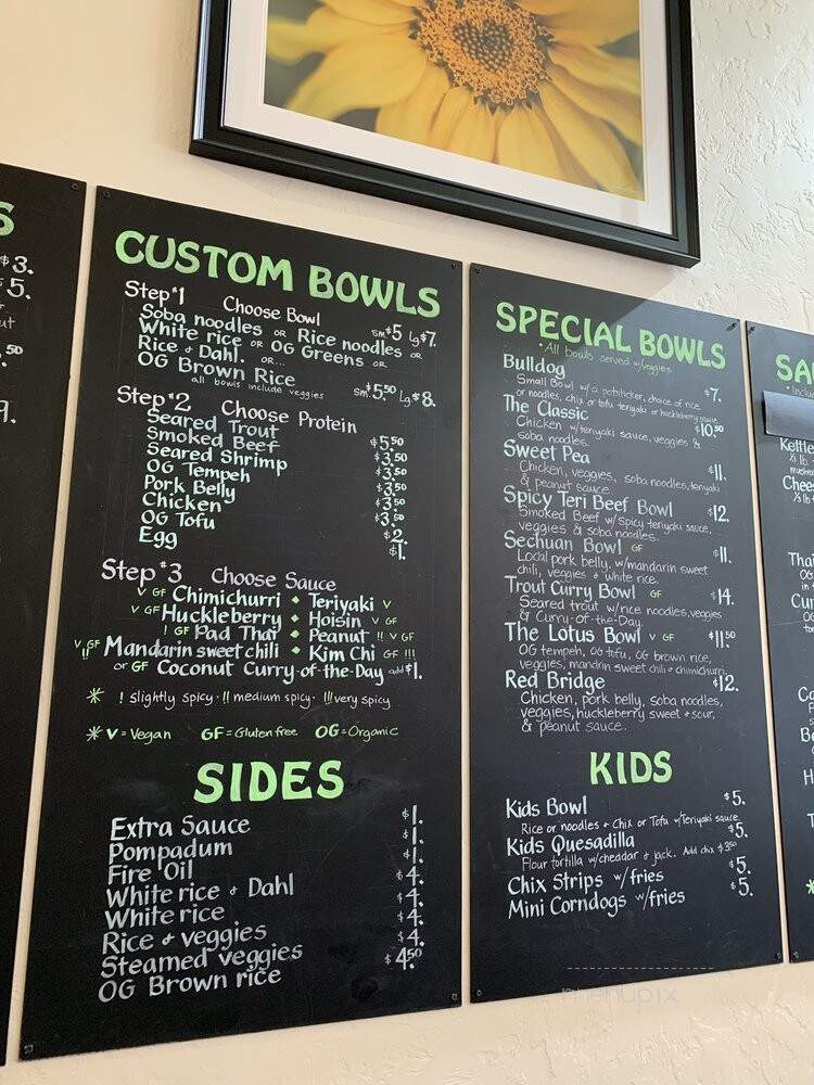 Tea Kettle Asian Kitchen - Whitefish, MT menu_pic