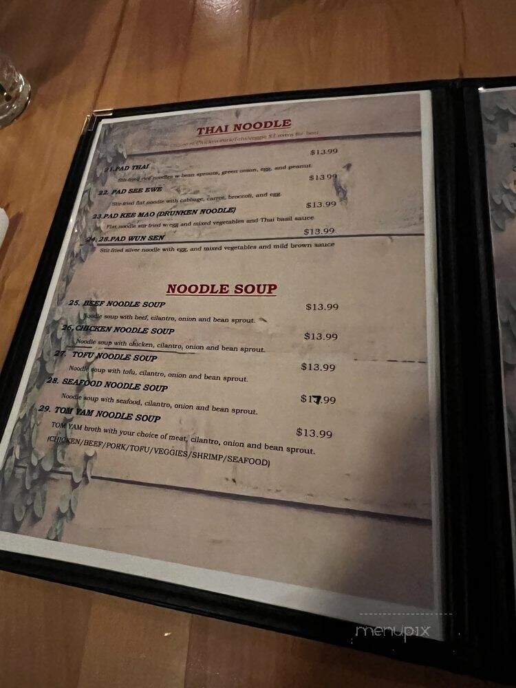 Thaitanium - Indianapolis, IN menu_pic