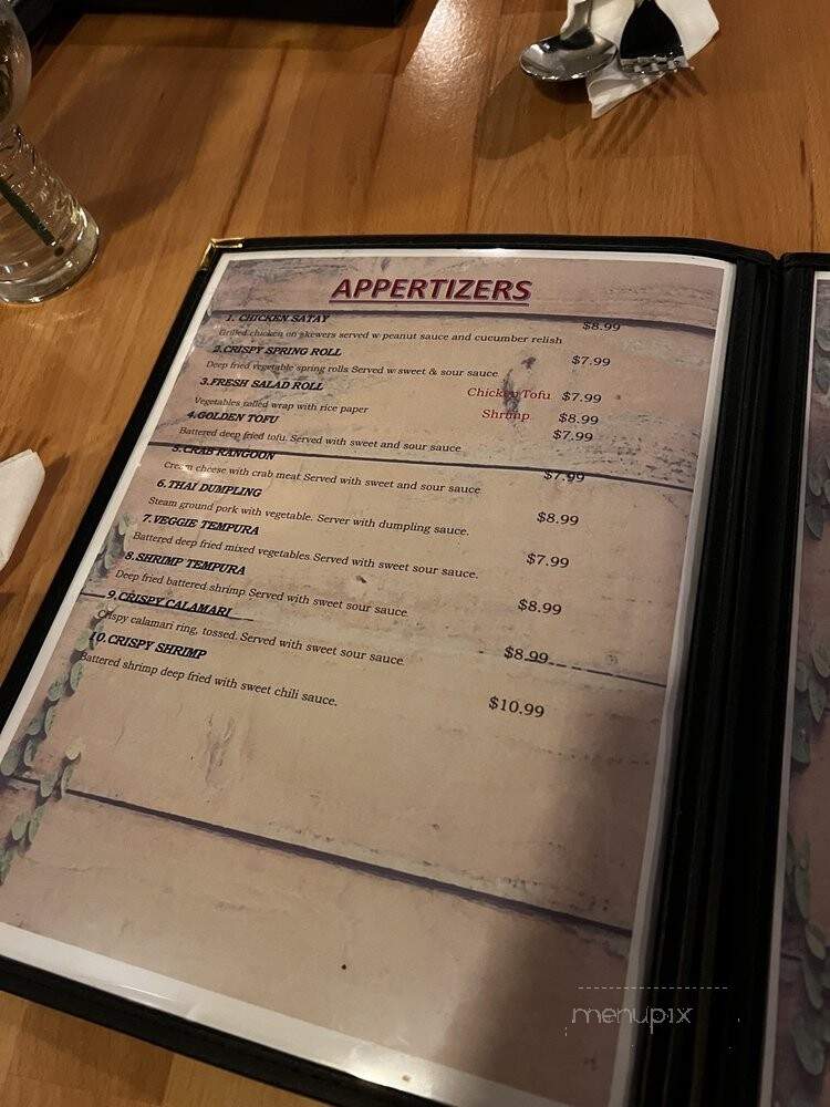Thaitanium - Indianapolis, IN menu_pic