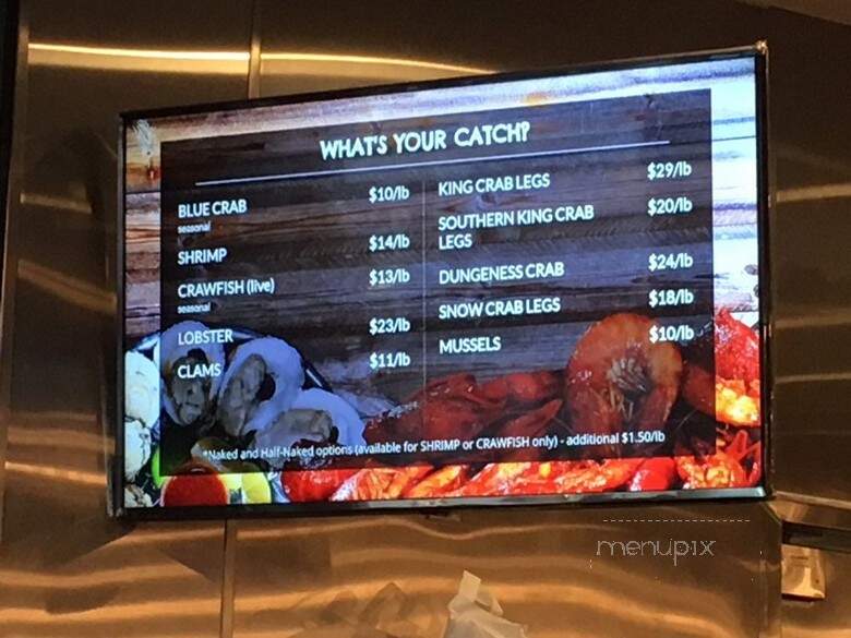 The Boiling Crab - Burbank, CA menu_pic