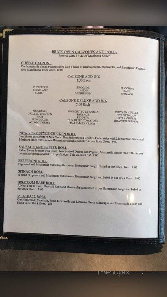 The Brick Oven Pizza Company - Palm City, FL menu_pic