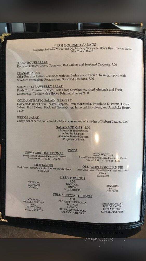 The Brick Oven Pizza Company - Palm City, FL menu_pic