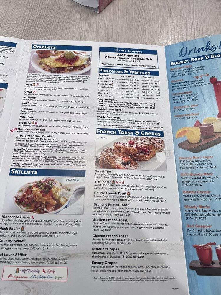 Broken Yolk Cafe - San Diego, CA menu_pic