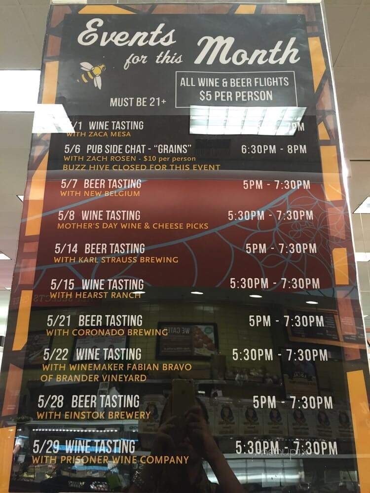 The Buzz Hive - Santa Barbara, CA menu_pic
