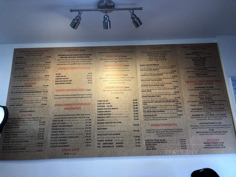 The Carrot - Surfside, FL menu_pic