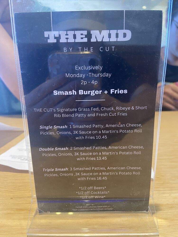 The Cut - Irvine, CA menu_pic