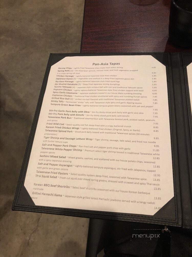 The Duo Entourage - Burlingame, CA menu_pic