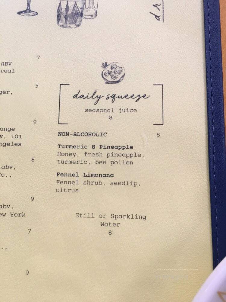 The Exchange Restaurant - Los Angeles, CA menu_pic