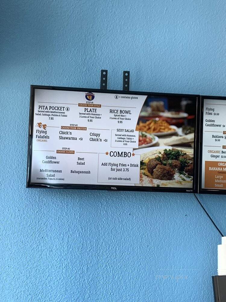 The Flying Falafel - Berkeley, CA menu_pic