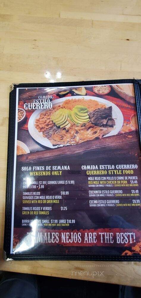 The Grill - Chicago, IL menu_pic
