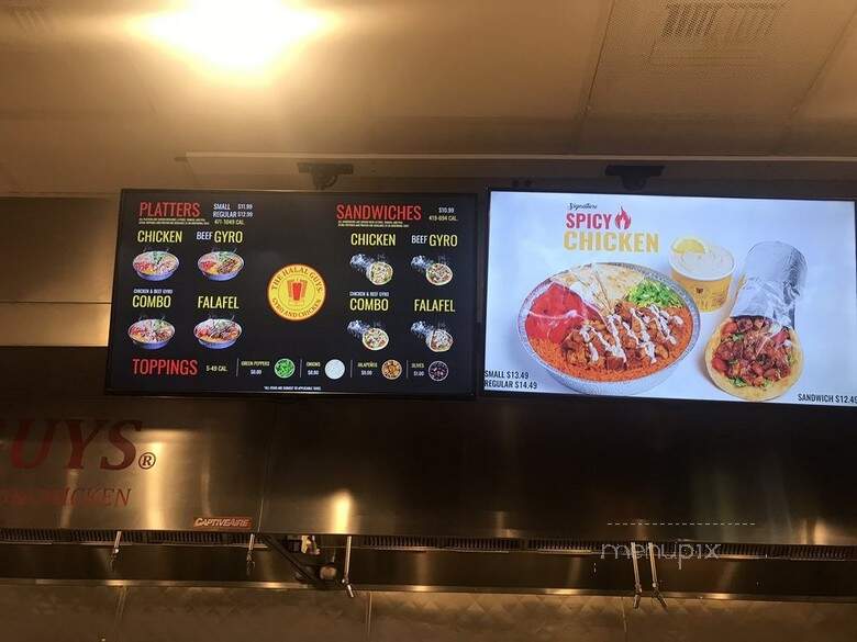 The Halal Guys - Glendale, CA menu_pic