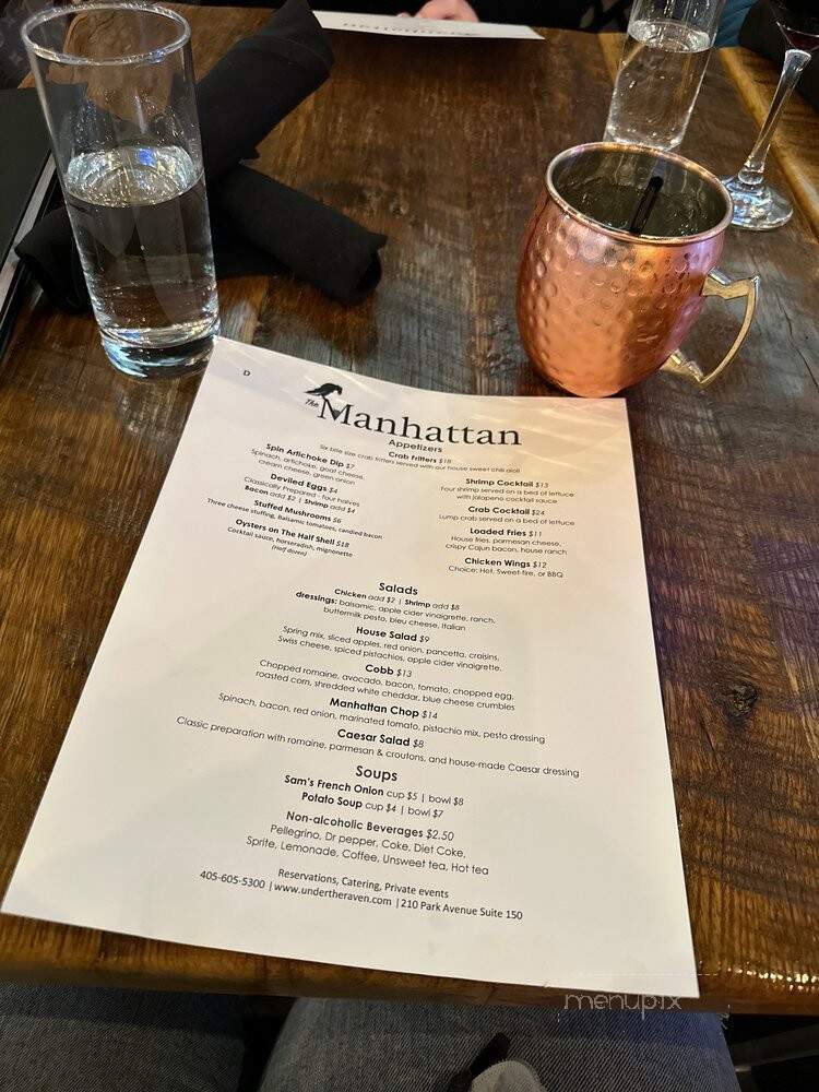 The Manhattan OKC - Oklahoma City, OK menu_pic