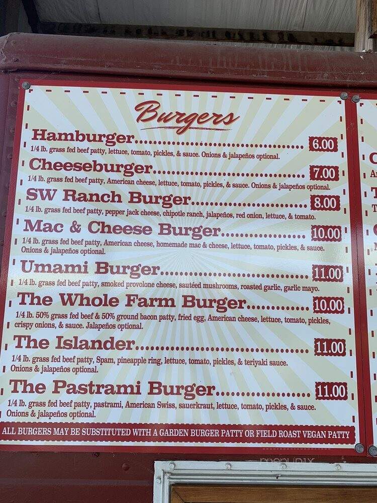 The Patio Cafe at the Pumpkin Patch - Portland, OR menu_pic
