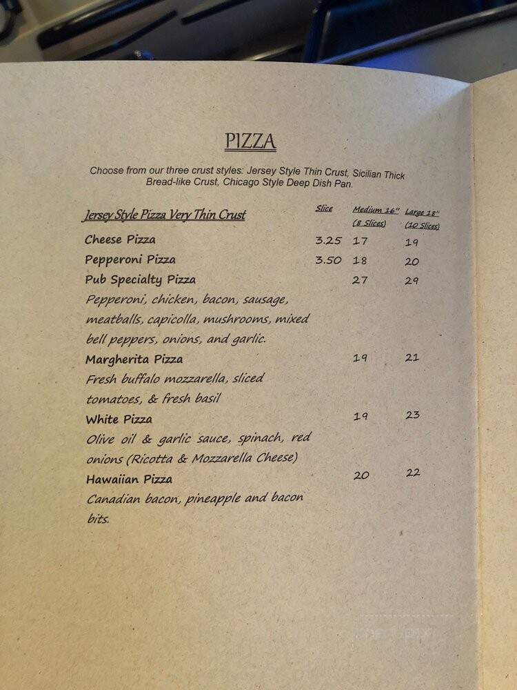 The Pub in Lake Forest - Lake Forest, CA menu_pic