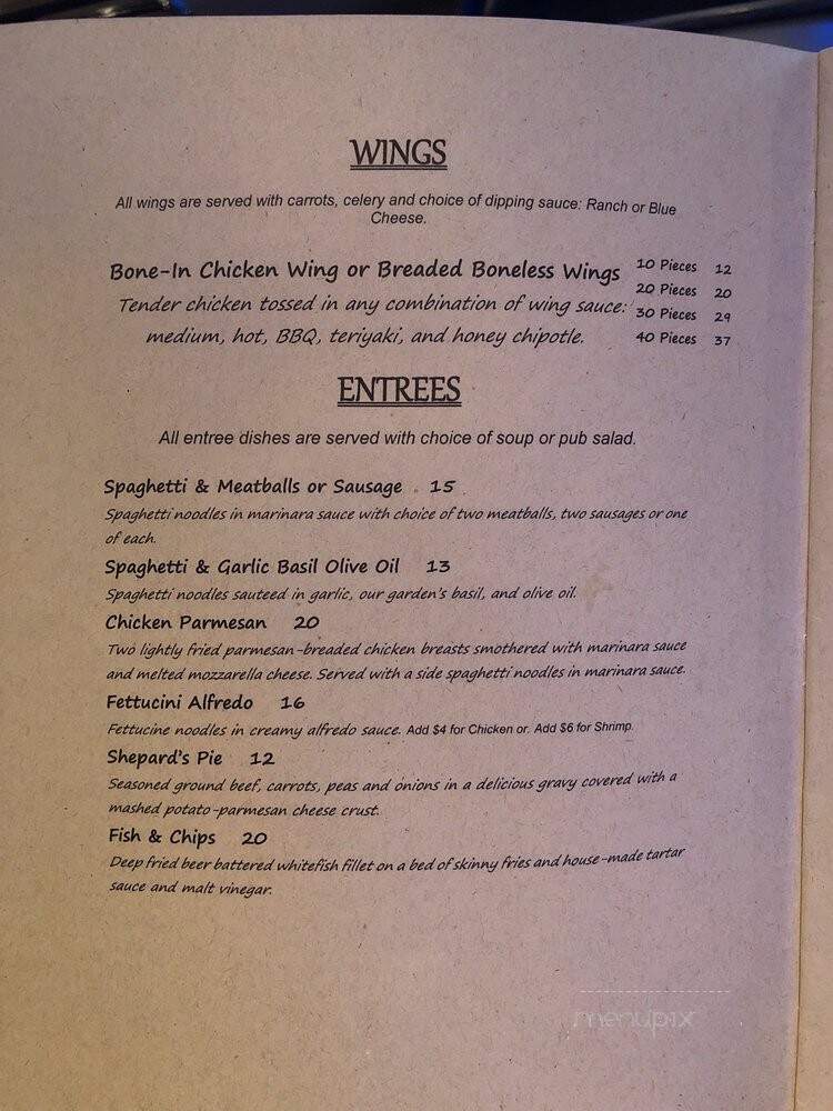 The Pub in Lake Forest - Lake Forest, CA menu_pic