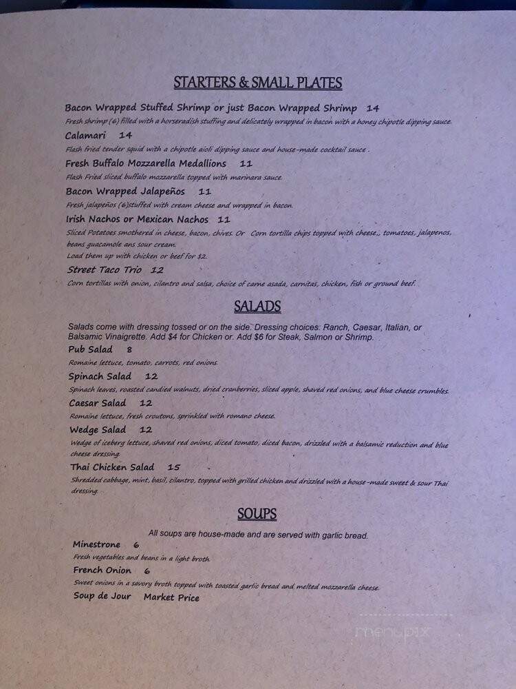 The Pub in Lake Forest - Lake Forest, CA menu_pic