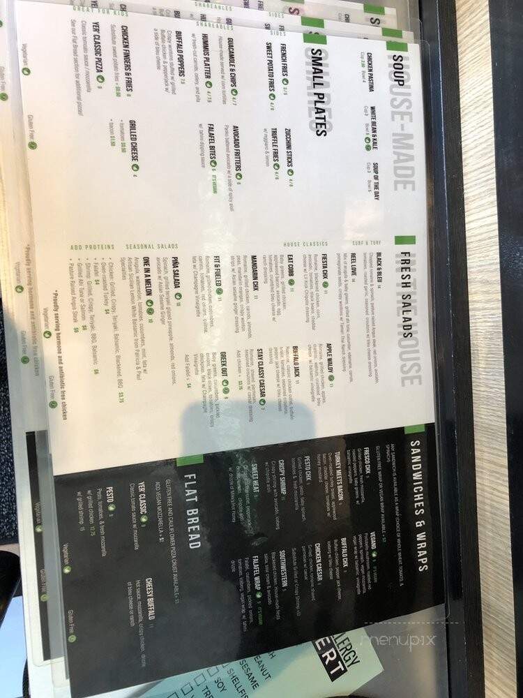 The Salad House - Westfield, NJ menu_pic