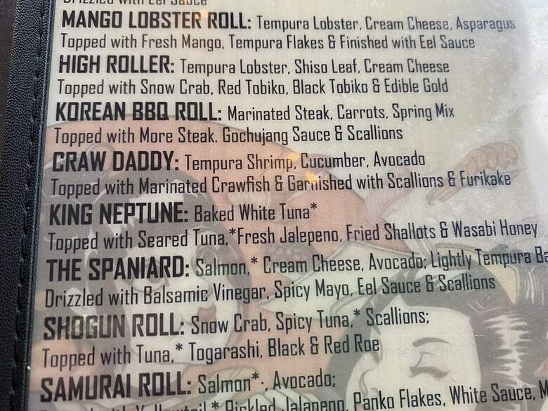 The Twisted Chopstick - DeLand, FL menu_pic