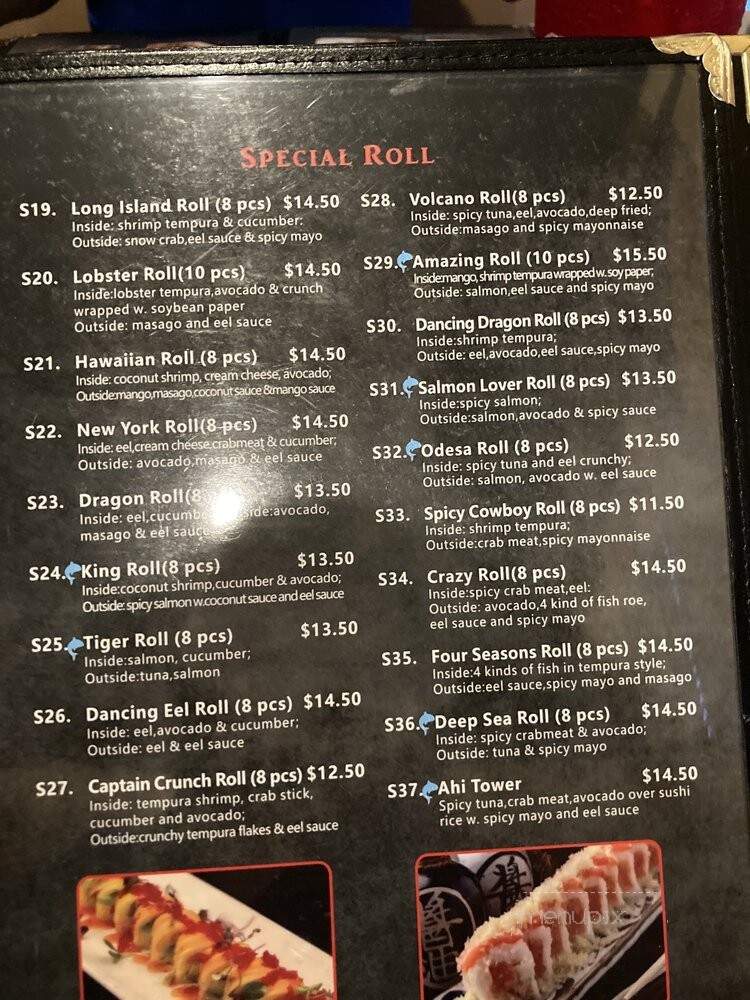 Tokyo Sushi Bar And Steak House - Belton, MO menu_pic