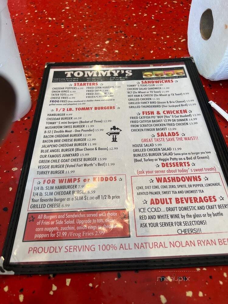 Tommy's Burgers + Brews - Fort Worth, TX