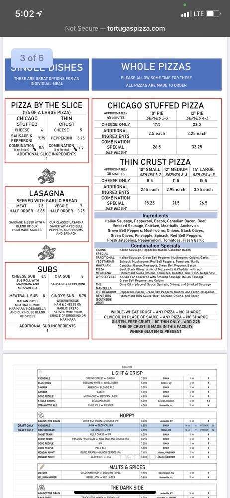Tortugas Pizza - Birmingham, AL