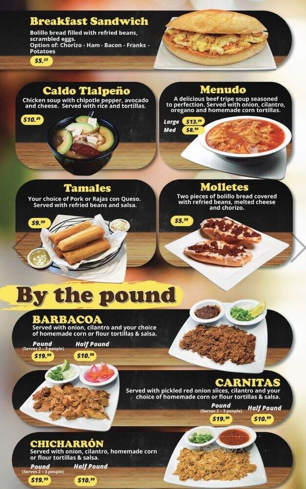 Tostada Regia Crosstimbers - Houston, TX menu_pic