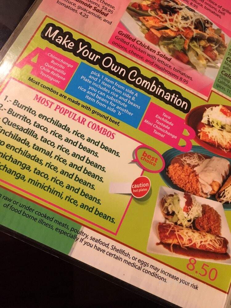 Tres Caminos - Caseyville, IL menu_pic