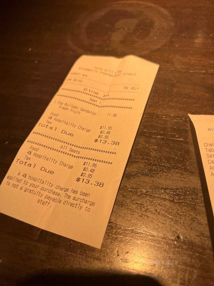 Twins Grill - Saint Paul, MN menu_pic