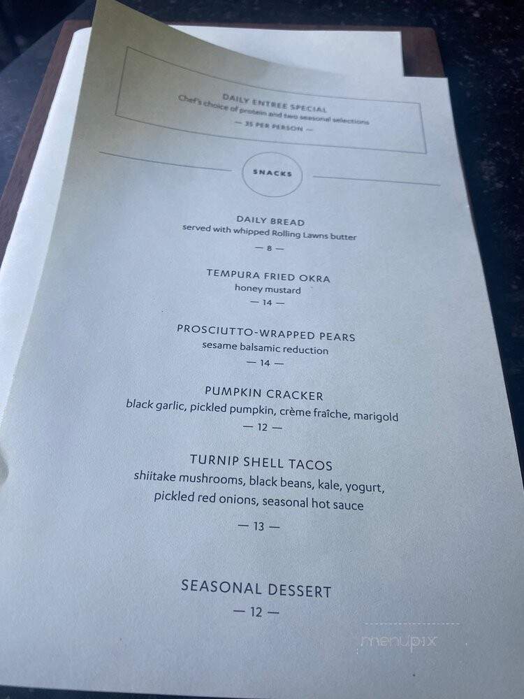 Vicia - St. Louis, MO menu_pic
