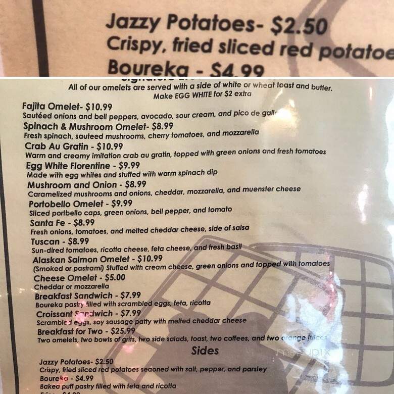Waffles on Maple - Metairie, LA menu_pic