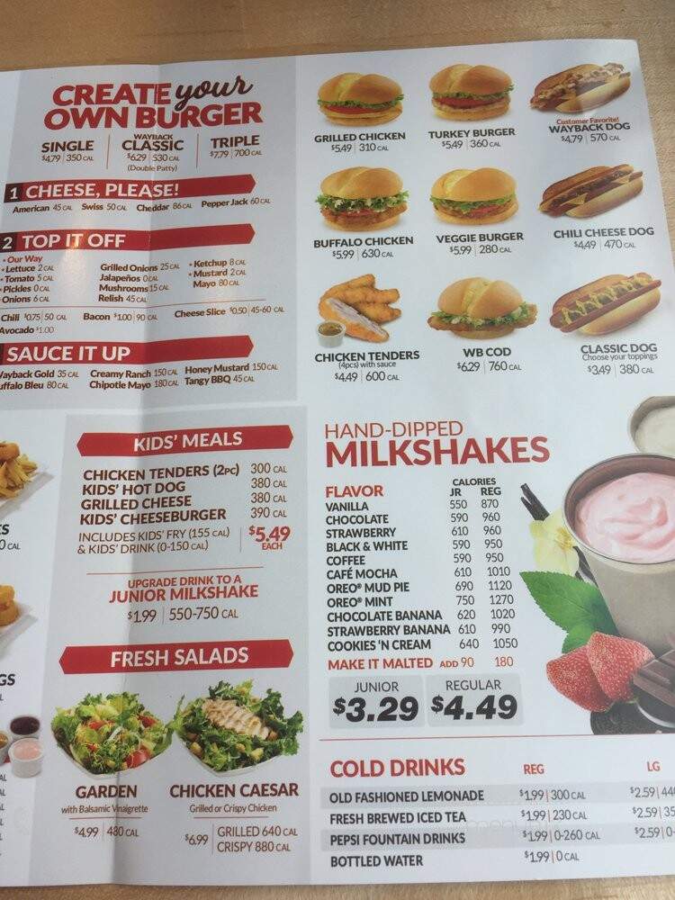 Wayback Burgers - Roseville, CA menu_pic