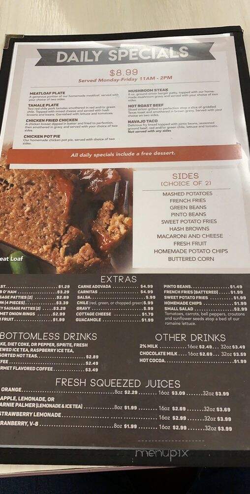 Weck's - Farmington, NM menu_pic
