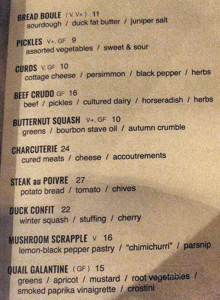 West Main Crafting Co. - Lexington, KY menu_pic