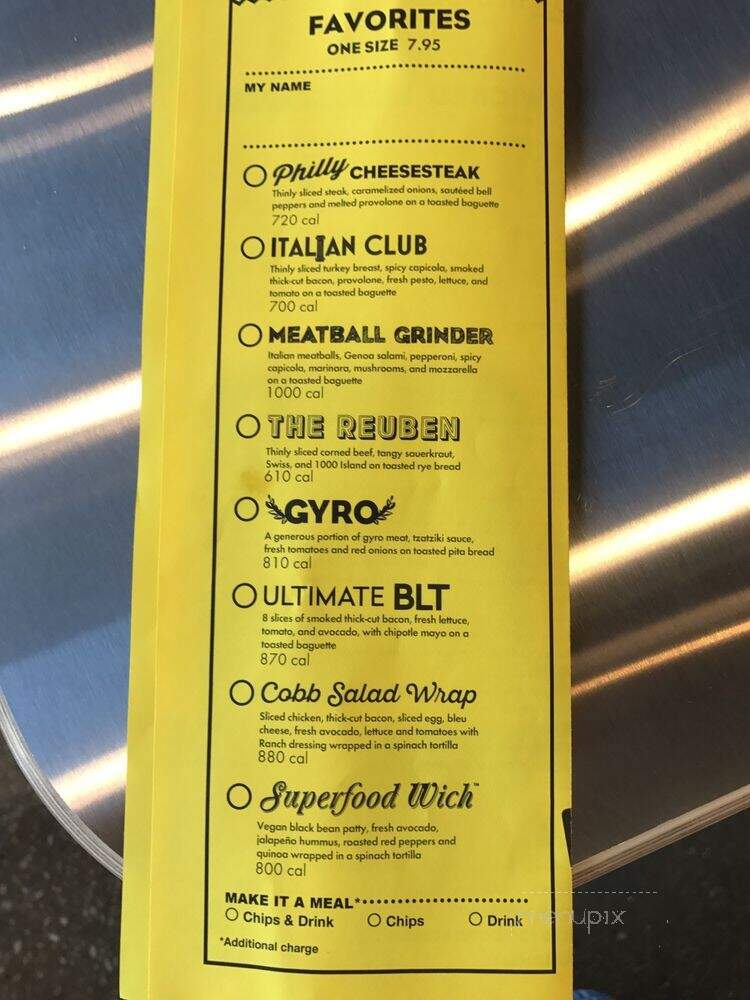 Which Wich Superior Sandwiches - Orland Park, IL menu_pic