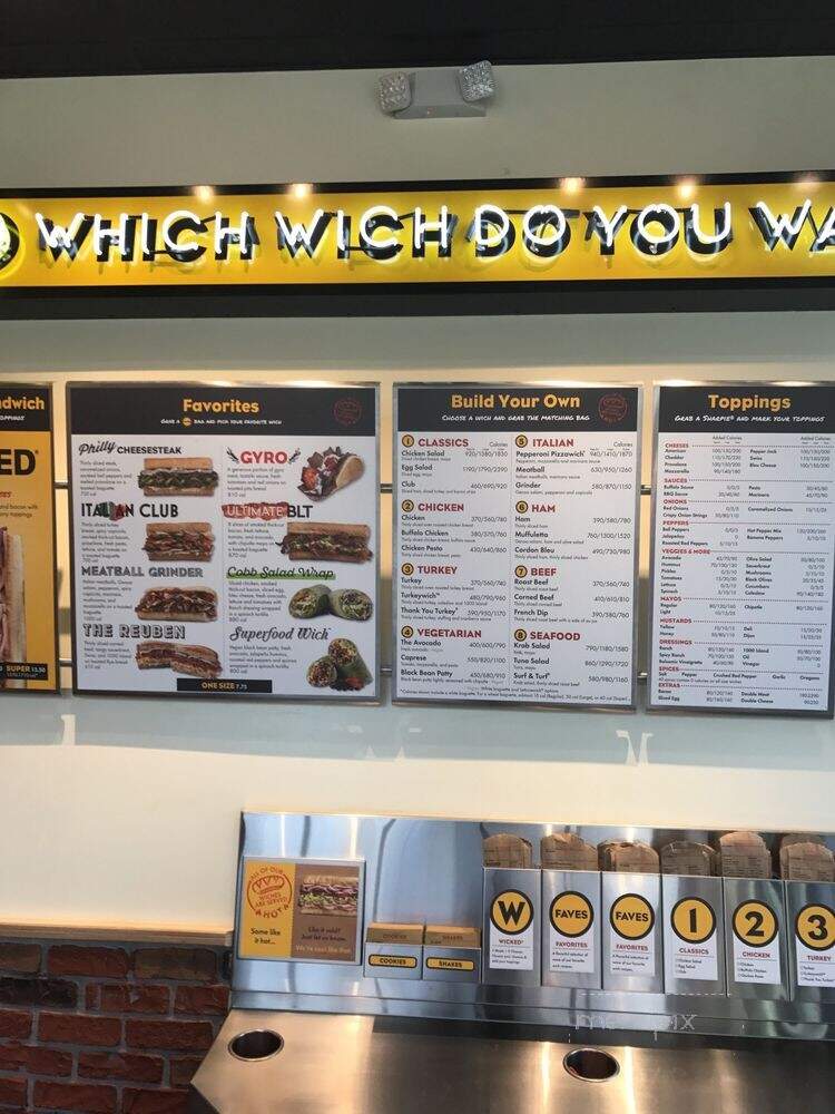 Which Wich Superior Sandwiches - Mokena, IL menu_pic