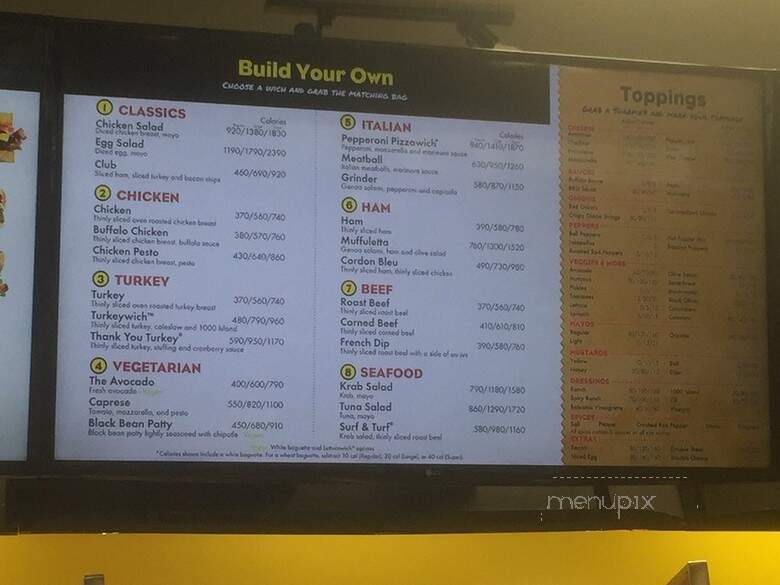 Which Wich Superior Sandwiches - Prospect, KY menu_pic