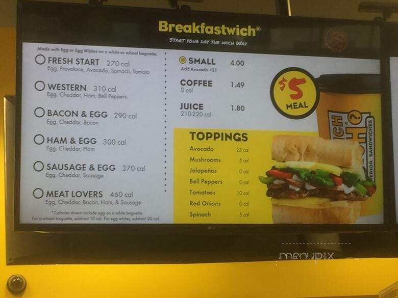 Which Wich Superior Sandwiches - Prospect, KY menu_pic